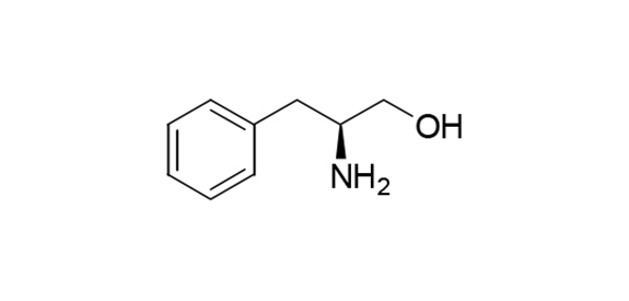 構造式：L-フェニルアラニノール