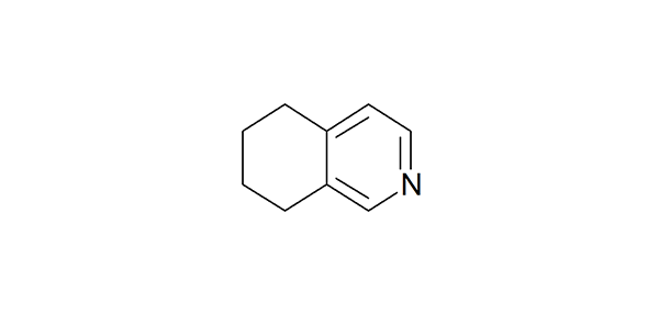 構造式：5,6,7,8-テトラヒドロイソキノリン